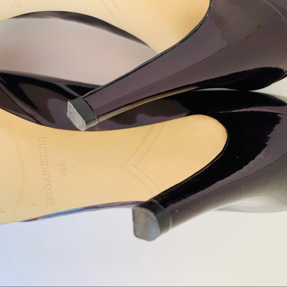 Enzo Angiolini Patent Leather Peep Toe Pump - Picture 7 of 7